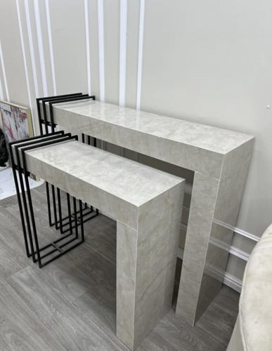 طقم مداخل أستقبال بديل الرخام