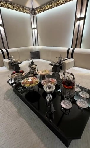 طقم طاولات ارضيه 5 قطع