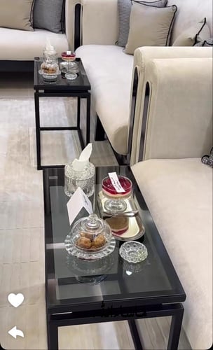 طقم طاولات ضيافة 5 قطع