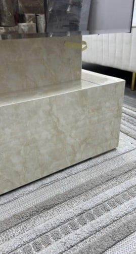 طقم طاولات ضيافة من 7 قطعة