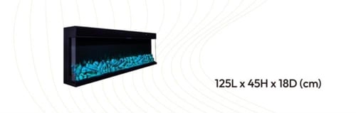 جهاز تدفئة زوايا شفافة