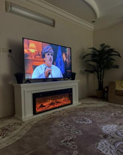 جهاز تدفئة مع الديكور