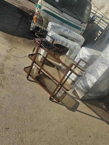 عربة تقديم مع سخان كهربائي