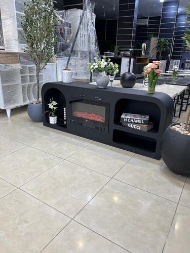 جهاز تدفئة مع الديكور