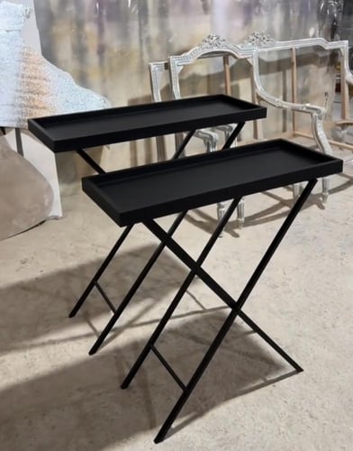 طقم طاولات قطعتين | تنفيذ اللون حسب الطلب