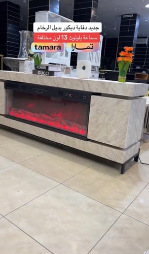 جهاز تدفئة مع الديكور