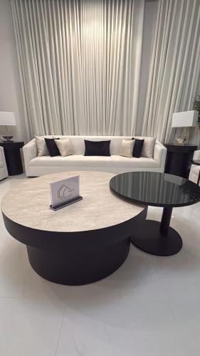 طاولات تقديم قطعتين | تنفيذ اللون حسب الطلب