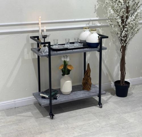 عربة تقديم بديل رخام