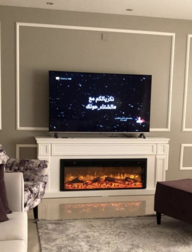 ديكور مع جهاز تدفئة