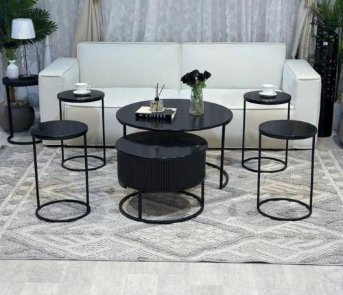 طقم طاولات 6 قطع