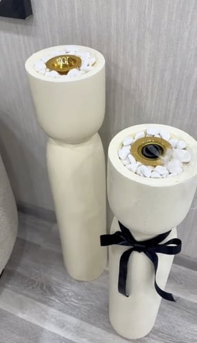 طقم مباخر استقبال طويلة حبتين