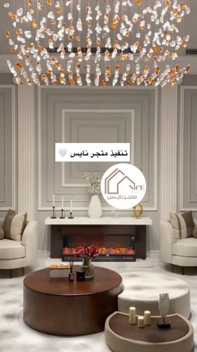 جهاز تدفئة مع الديكور