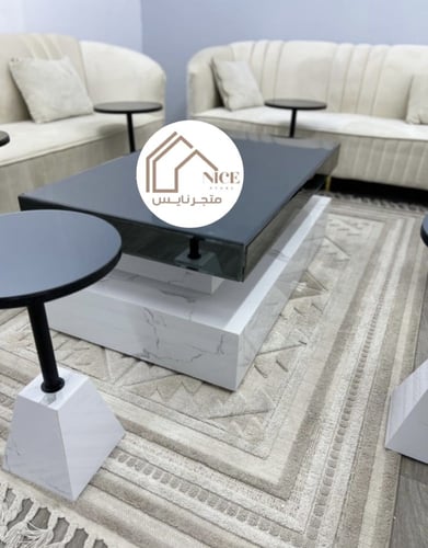 طقم طاولات بديل رخام