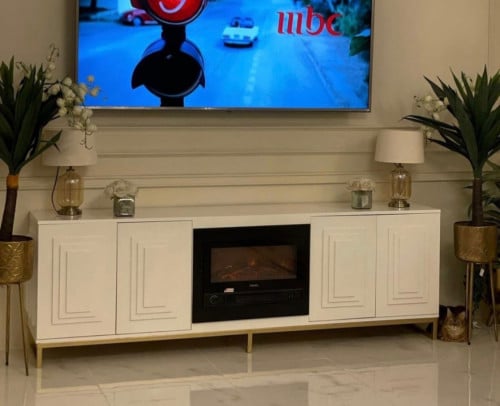 ديكور مع جهاز تدفئة