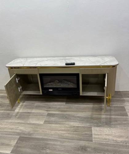 ديكور مع جهاز تدفئة