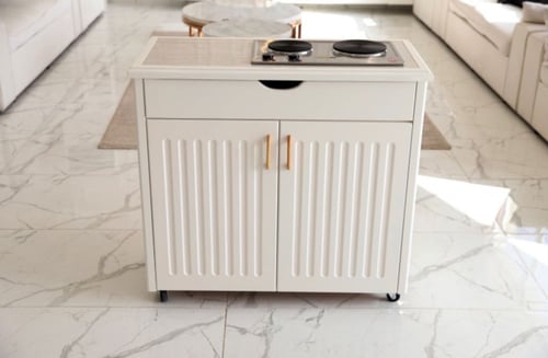 عربة فرن متنقلة كهرباء