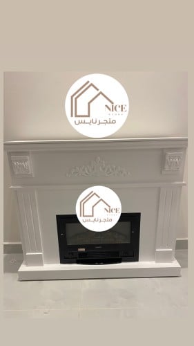 ديكور مع جهاز تدفئة