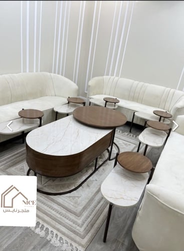 طقم طاولات مكون من 8 قطع