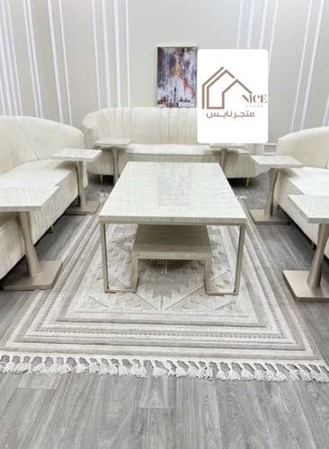 طقم طاولات بديل رخام
