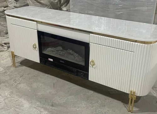 ديكور مع جهاز تدفئة