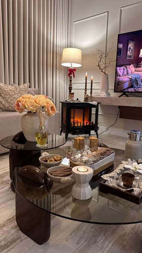 طقم طاولات قطعتين