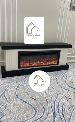 جهاز تدفئة مع ديكور بدروج