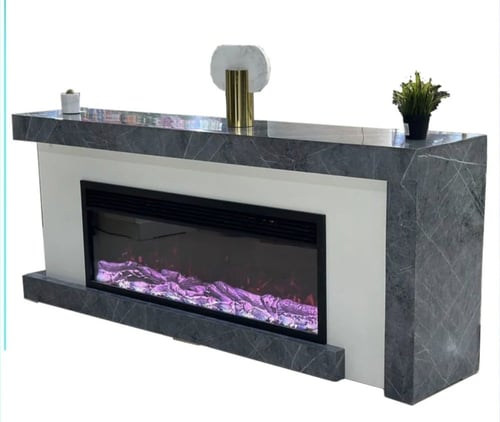 جهاز تدفئة مع الديكور ببديل رخام