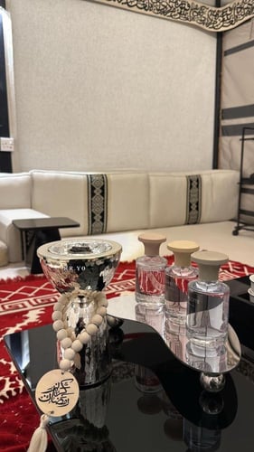 طقم طاولات ارضيه 5 قطع