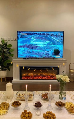 ديكور مع جهاز تدفئة