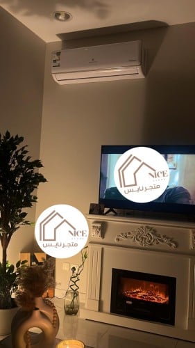 ديكور مع جهاز تدفئة