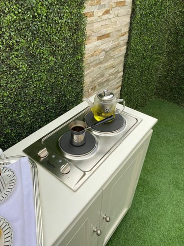 عربة فرن متنقلة كهرباء