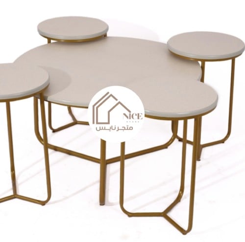 طقم طاولة مع 4 خدمة