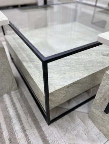 طقم طاولات بديل رخام