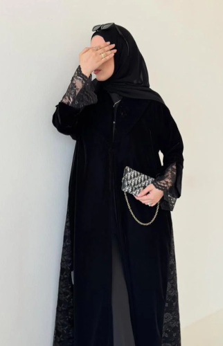 عباية شك دانتيل