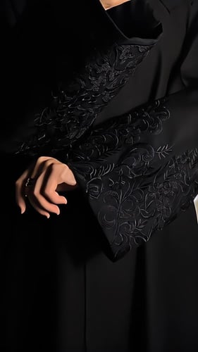عباية ليل مطرز
