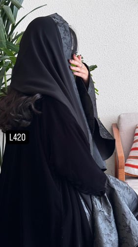 عباية كريب سبشل تطريز كمبيوتر قصة عادية ستريت