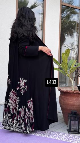 عباية كريب سبشل تطريز كمبيوتر قصة عادية ستريت