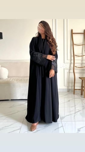 عباية كريب سبشل تطريز كمبيوتر قصة عادية ستريت