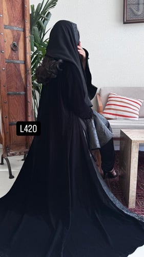 عباية كريب سبشل تطريز كمبيوتر قصة عادية ستريت