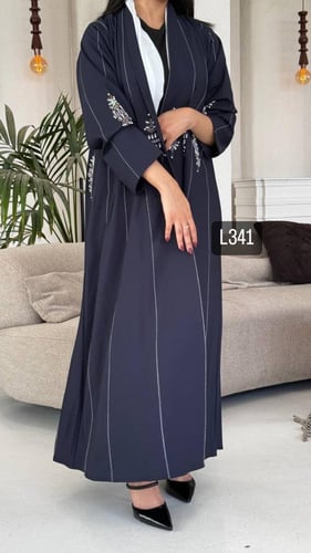 عباية كريب سبشل تطريز كمبيوتر قصة عادية ستريت