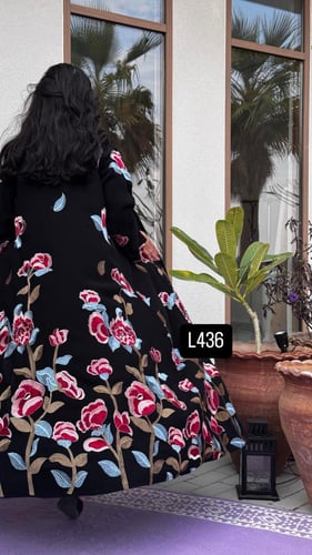 عباية كريب سبشل تطريز كمبيوتر قصة عادية ستريت