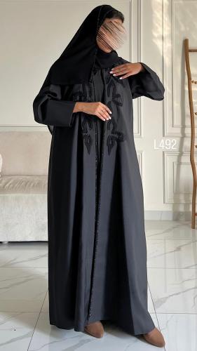 عباية هاي سوفي شك يدوي قصة عادية