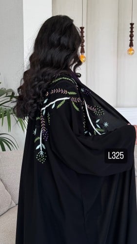 عباية كريب ملكي شك يدوي خيوط قصة بشت