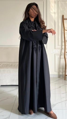 عباية هاي سوفي شك يدوي قصة عادية