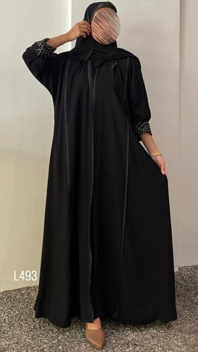 عباية كريب سبشل تطريز كمبيوتر قصة عادية ستريت