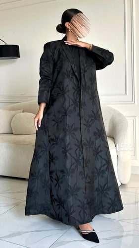 عباية كريب سبشل تطريز كمبيوتر قصة عادية ستريت