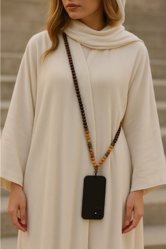 تعليقة حجر الكورال الأزرق