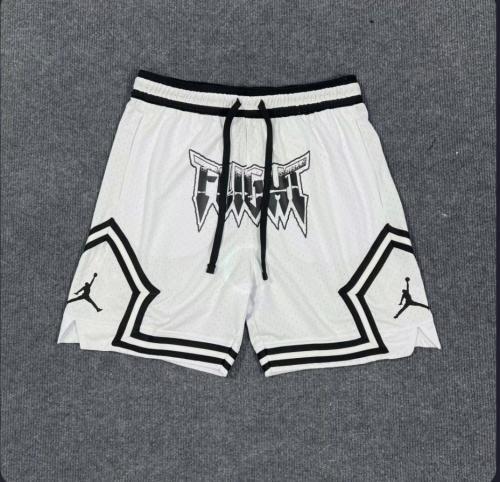 White Jordan shorts