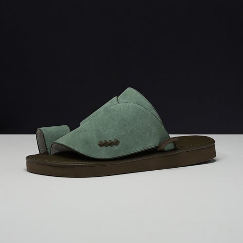 حذاء رجالي جلد طبيعي شامواة