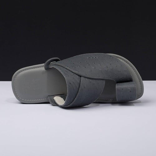 حذاء رجالي شرقي جلد نعام طبيعي MR302